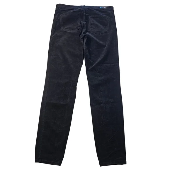 Kut From The Kloth Dianna Black Corduroy Skinny Jeans 10 - Picture 4 of 10